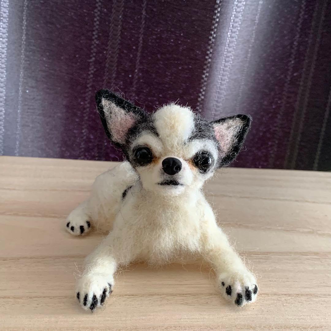 羊毛フェルト　チワワ　エリック様