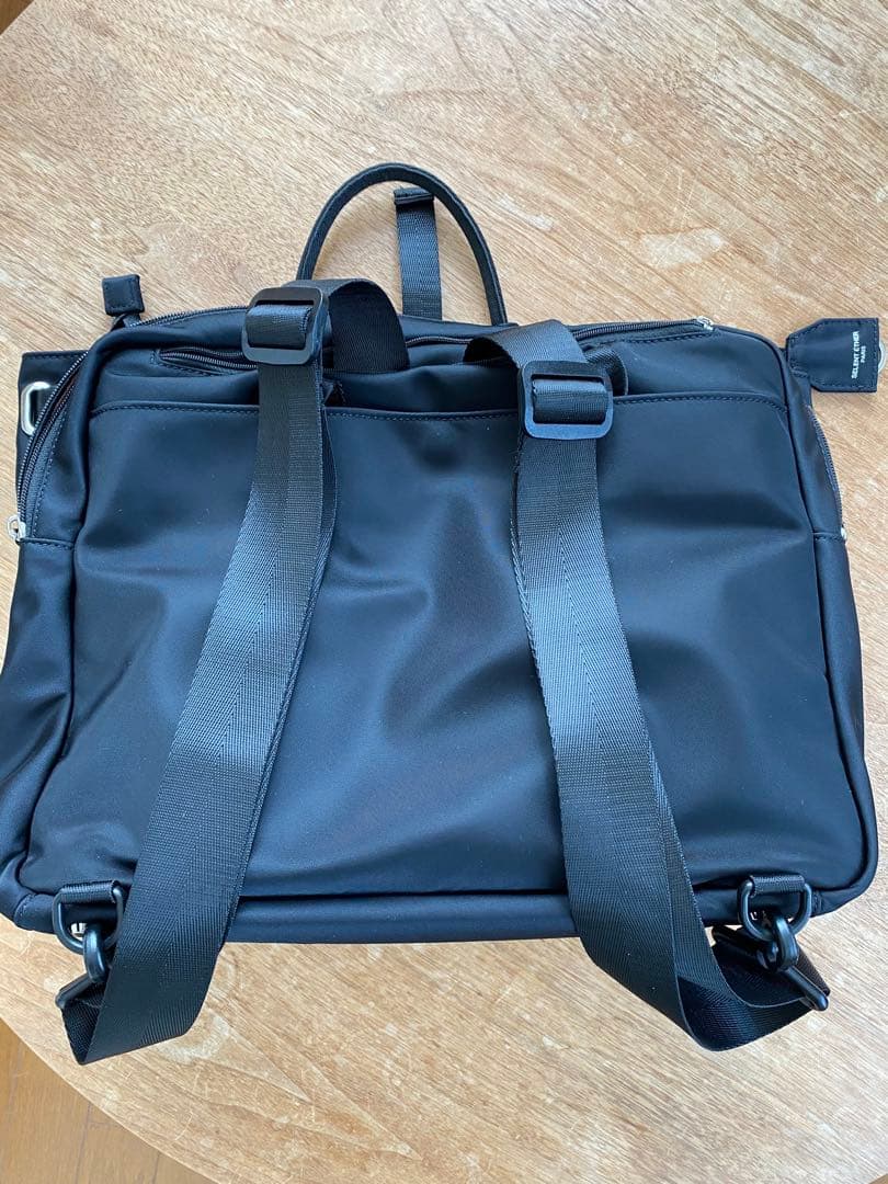 セレンエテールブラック ビジネスバッグ