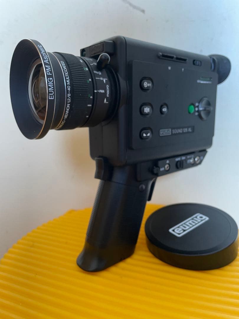 8ミリカメラ EUMIG sound125xl 広角アタッチメント付き　動作確認