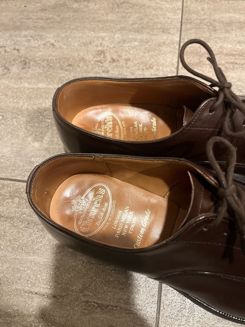 church's チャーチ コンサル 70F 173ラスト ダークブラウン