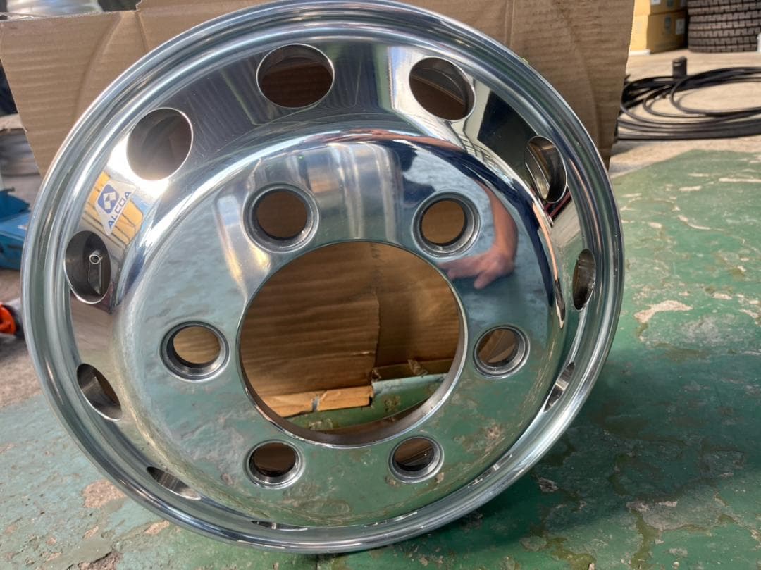 【ダイタケ】アルコア　ホイール　　17.5×6.00　　オフセット135