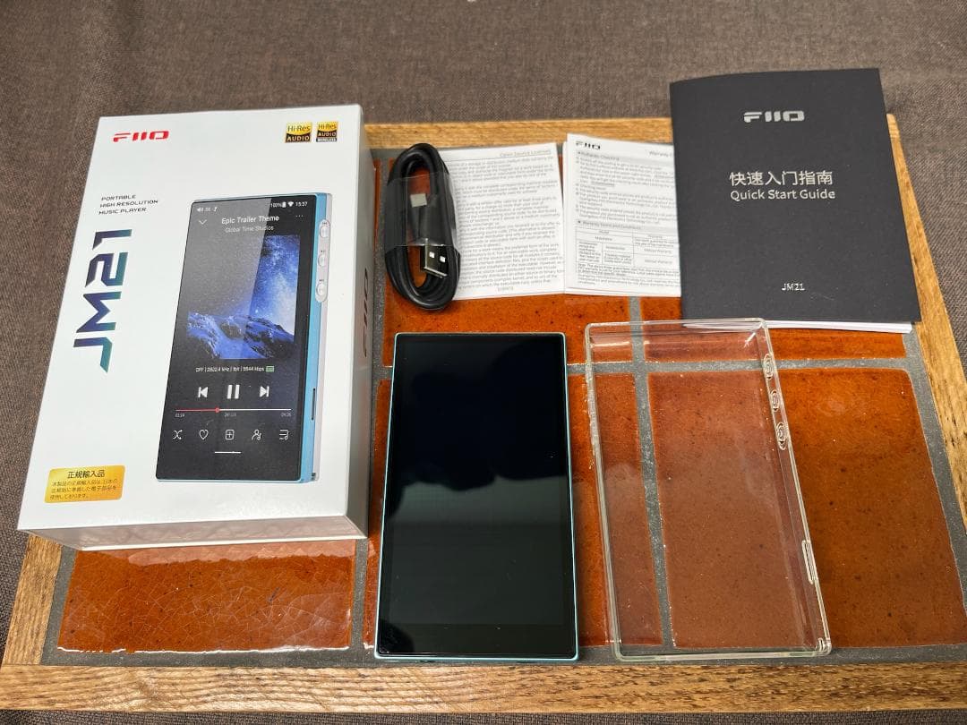 フィーオ FiiO JM21 デジタルオーディオプレイヤー Blue