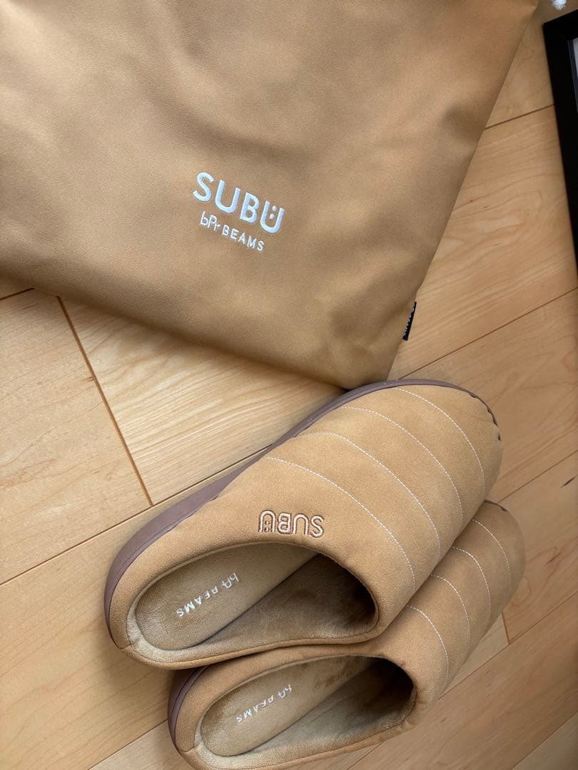 bPr BEAMS【別注】SUBU / フェイク ヌバック サンダル2025 ③