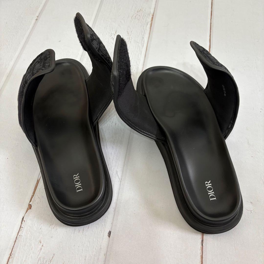 極美品✨ディオール Aqua サンダル オブリーク ジャガード 付属品完品