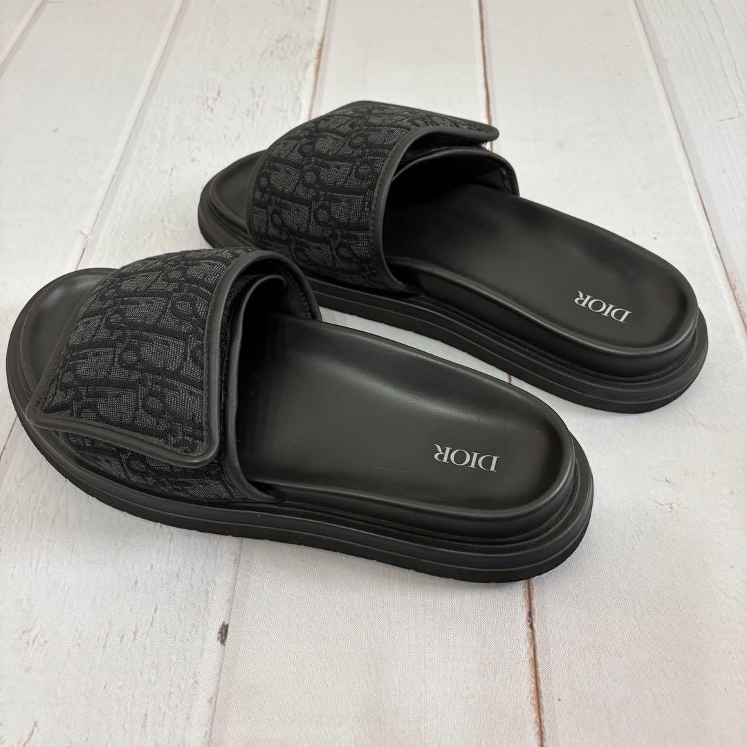 極美品✨ディオール Aqua サンダル オブリーク ジャガード 付属品完品