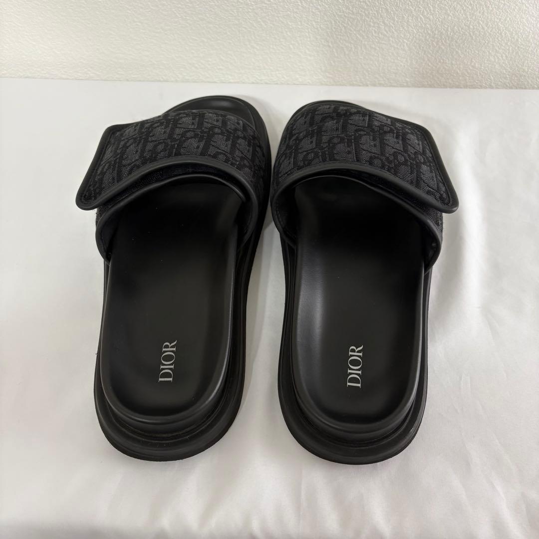 極美品✨ディオール Aqua サンダル オブリーク ジャガード 付属品完品