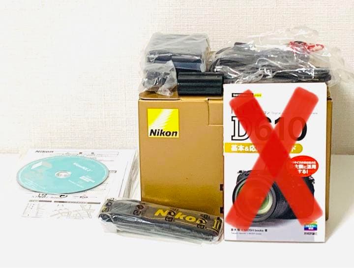 ◎撮影数たった１回☆Nikon D610 ボディ　超希少美品　FXフルサイズ