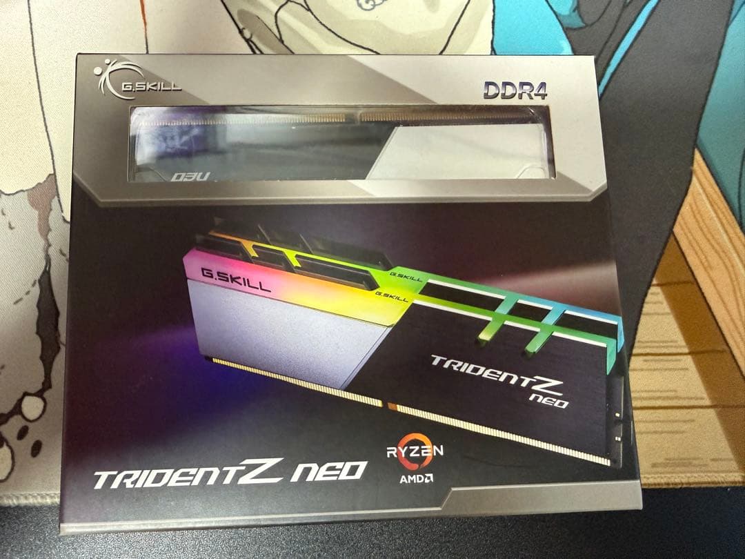 メモリー G.Skill TridentZ Neo F4-3200C16D-32GTZN