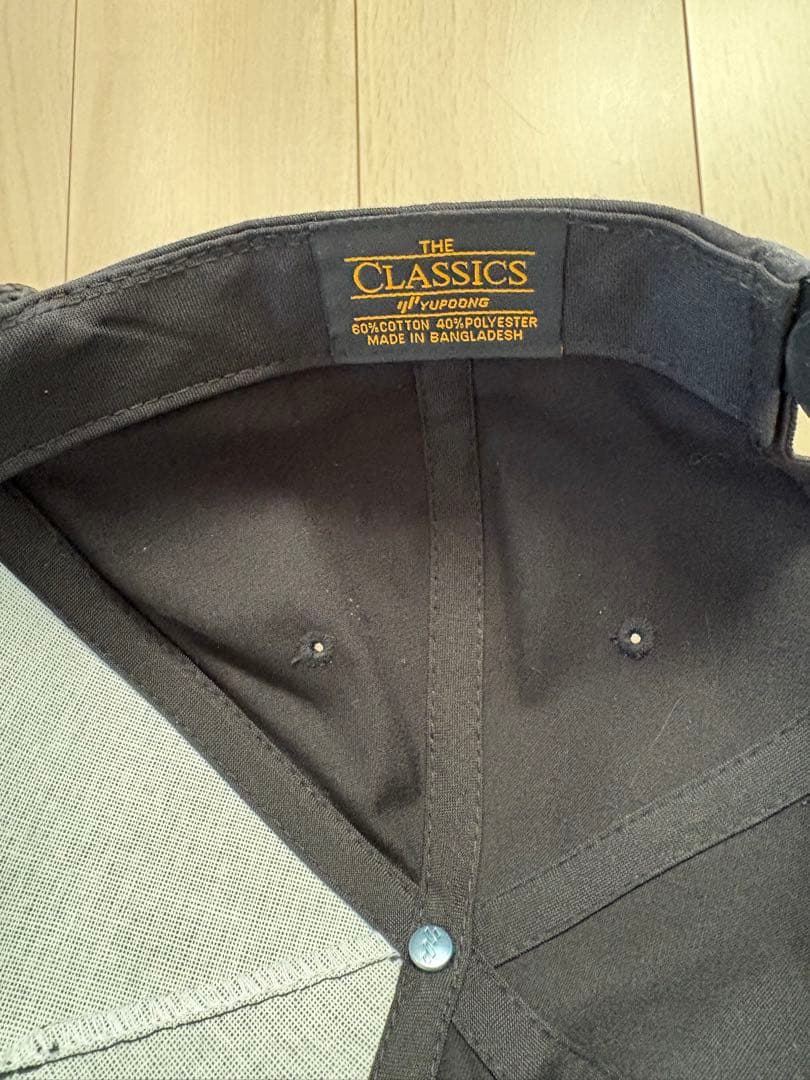 CHAMPION ブラック キャップ