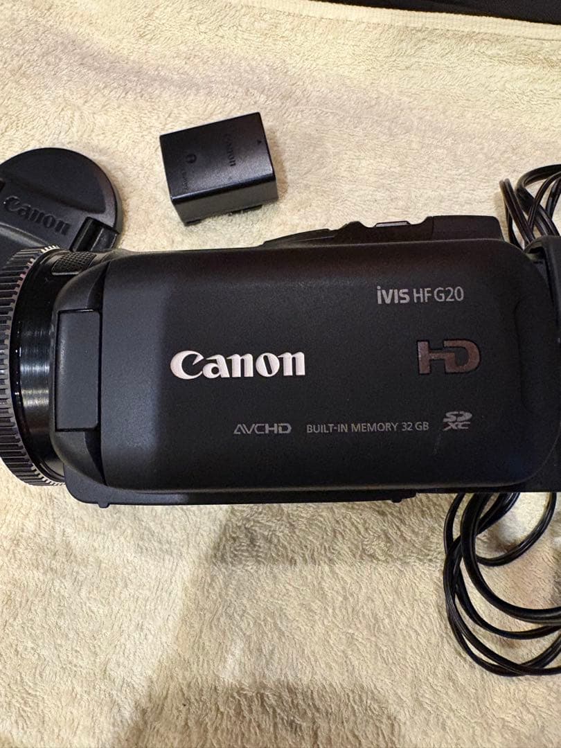 【動作確認済】Canon HDビデオカメラ iVIS HF G20