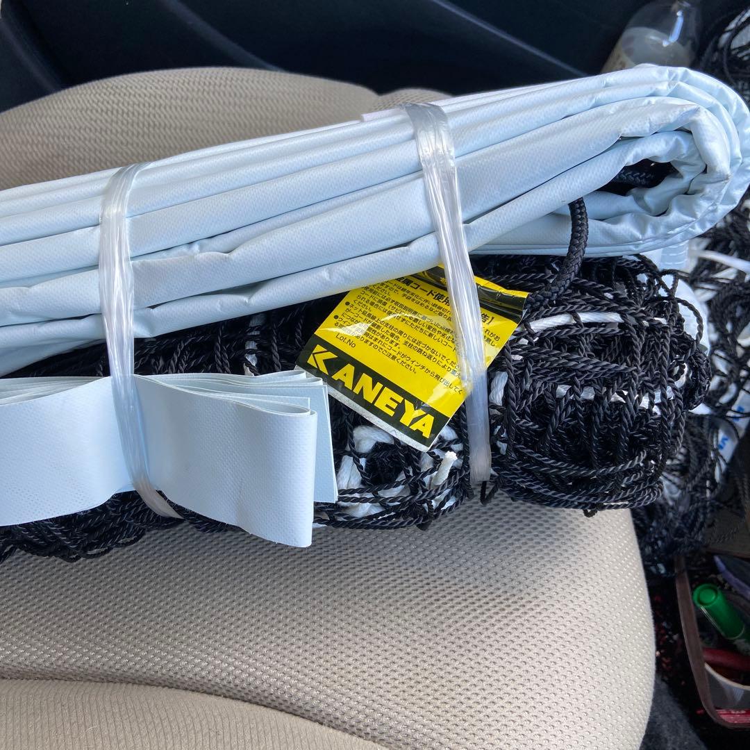 カネヤバレーボールネット　男子9人制未使用品