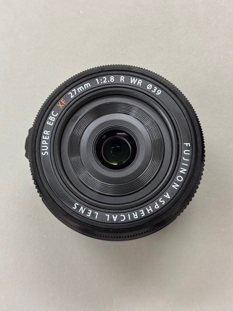 ほぼ新品　XF 27mm f2.8 R WR