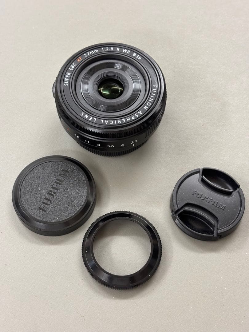 ほぼ新品　XF 27mm f2.8 R WR