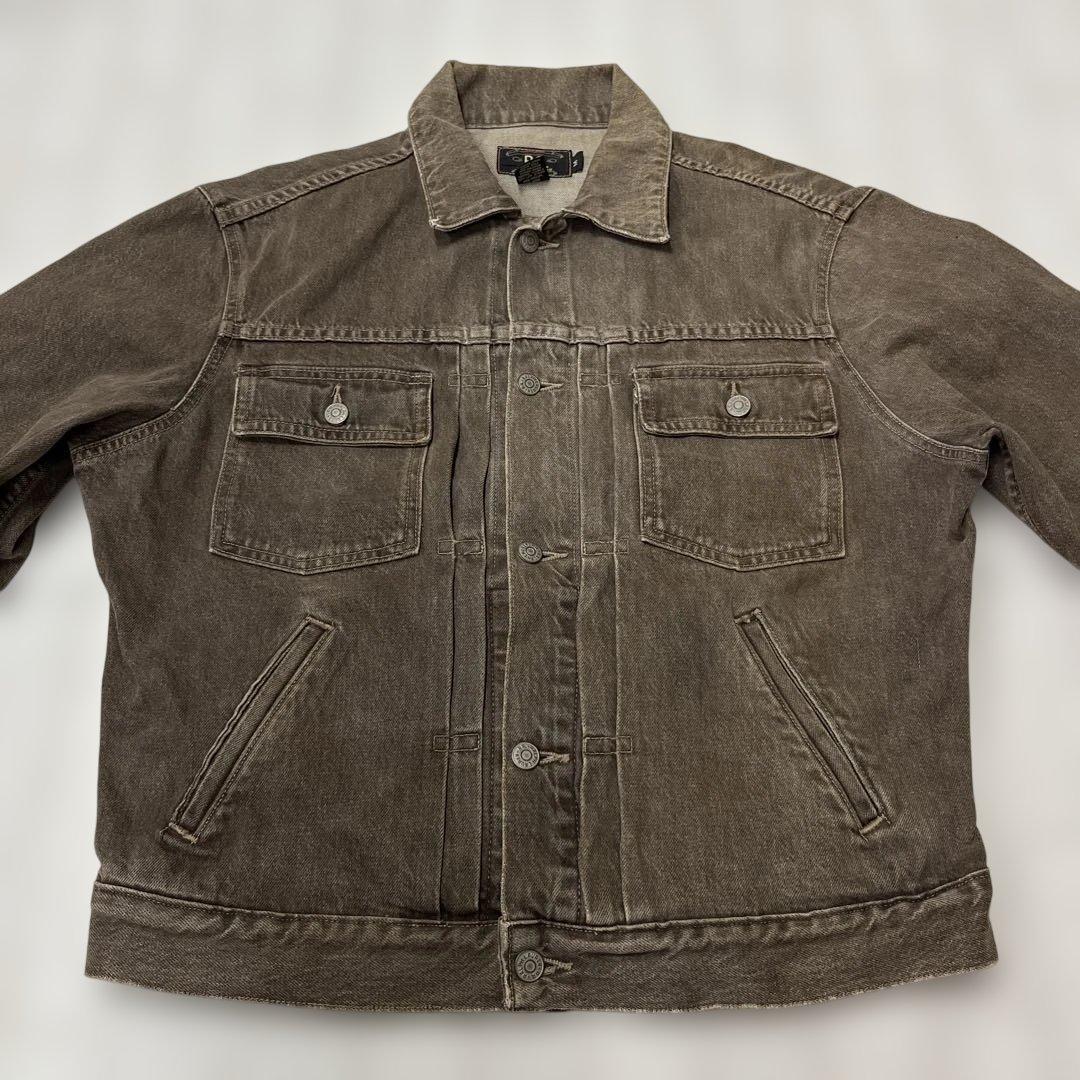 値下げ ダブルアールエル RRL 三ツ星 USA製 先染め 2nd Gジャン M