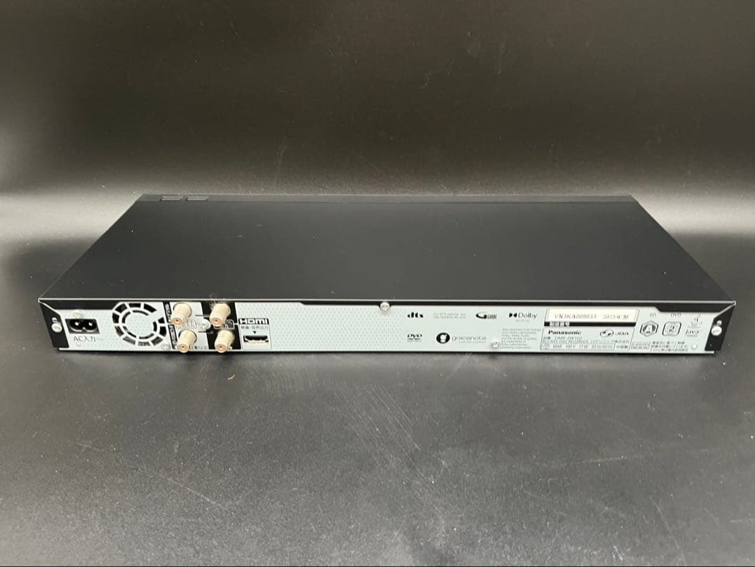◯【美品】パナソニック ブルーレイディスクレコーダー DMR-2W102
