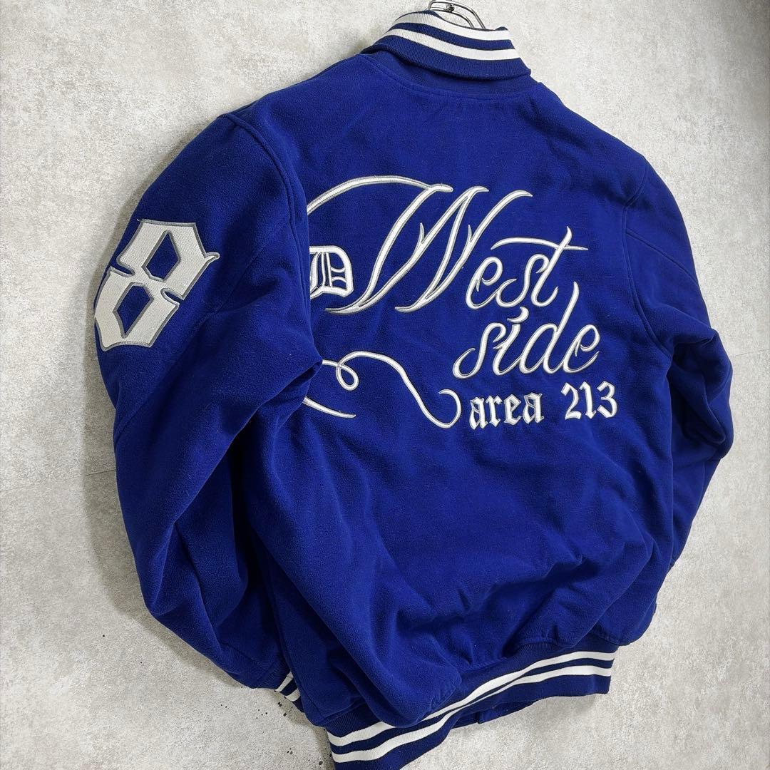 Los Angeles west side 4 life スタジャン　総刺繍