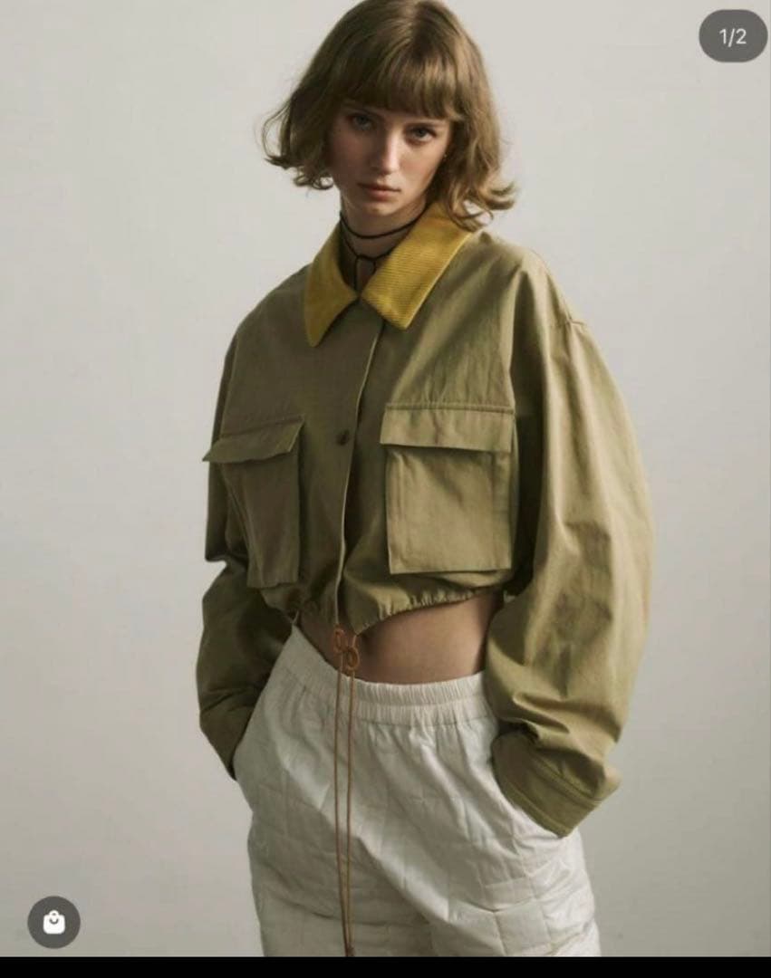 6 ROKU ロク　COTTON SHORT JACKET/ジャケット　トップス