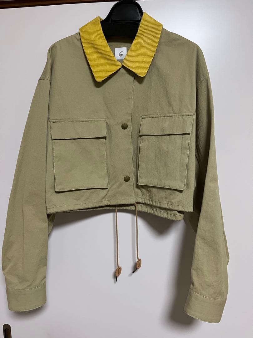 6 ROKU ロク　COTTON SHORT JACKET/ジャケット　トップス