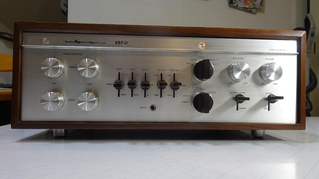 LUX-SQ38FD mk２　真空管アンプ