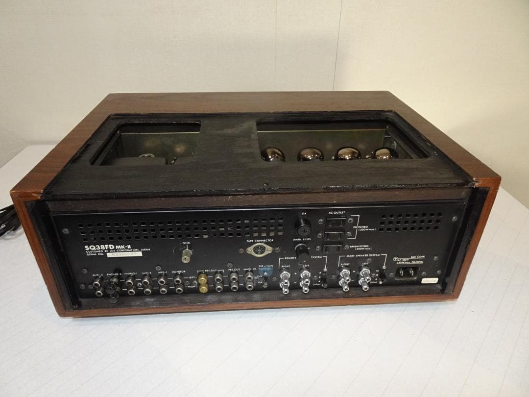 LUX-SQ38FD mk２　真空管アンプ