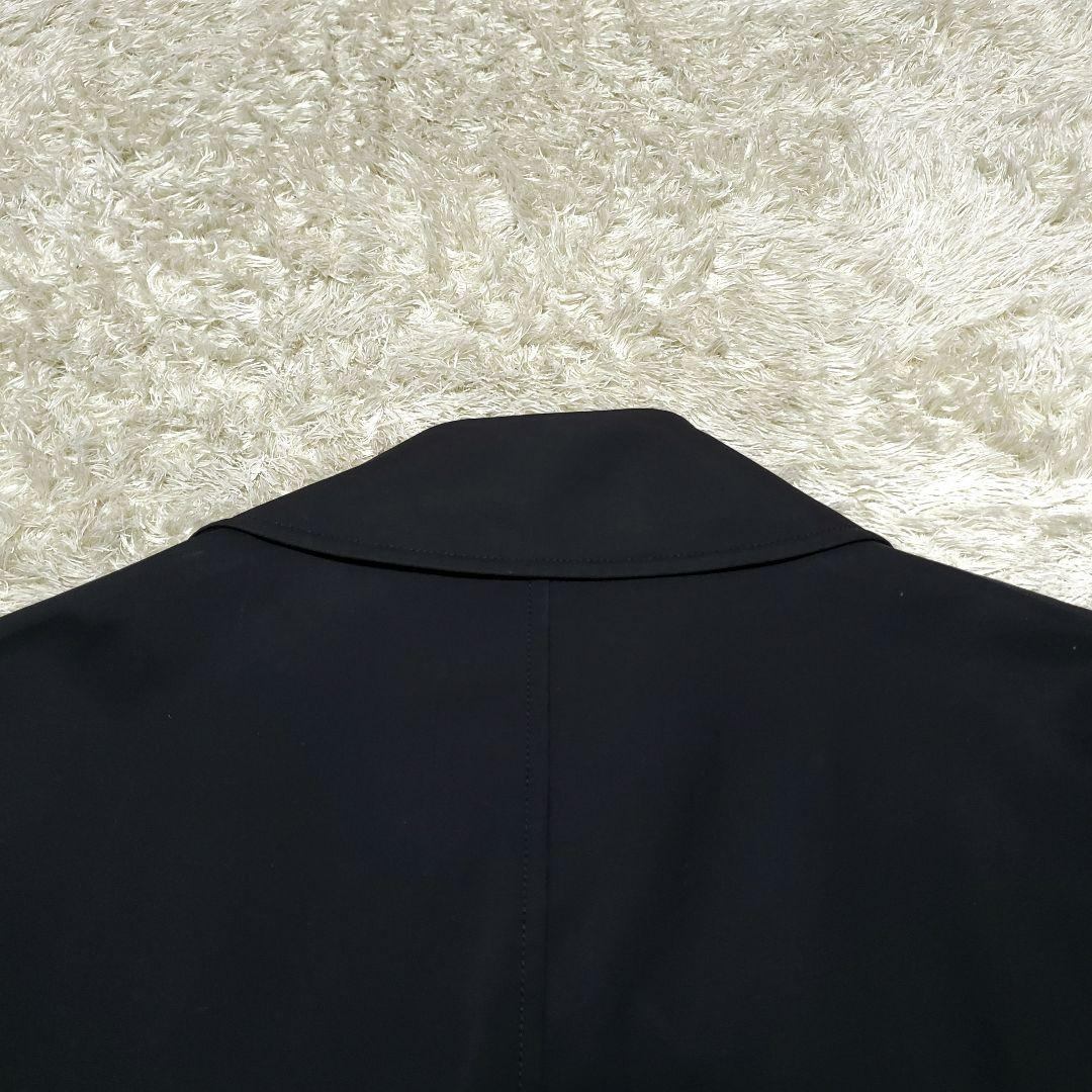 美品✨バーバリーロンドン　ピーコート　ダブル　ノバチェック　ブラック　L