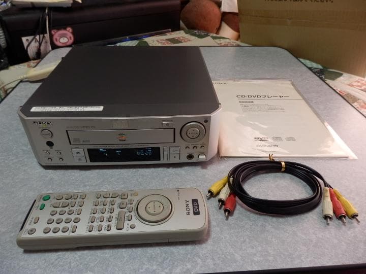 ❤️新品同様★SONY❤️DVP-M30★付属品付き説明書リモコン配線❤️動作品