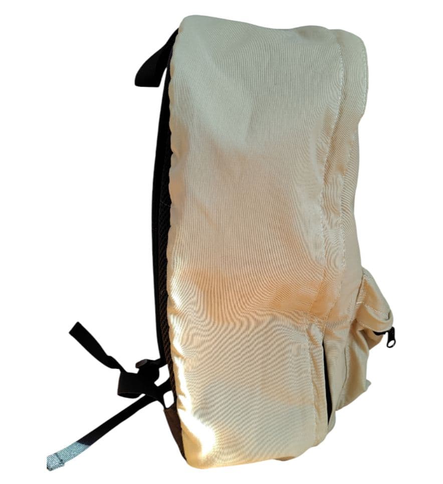 【フナコガ様】オリジナルバックパック　ナイロン　ベージュ　リュック