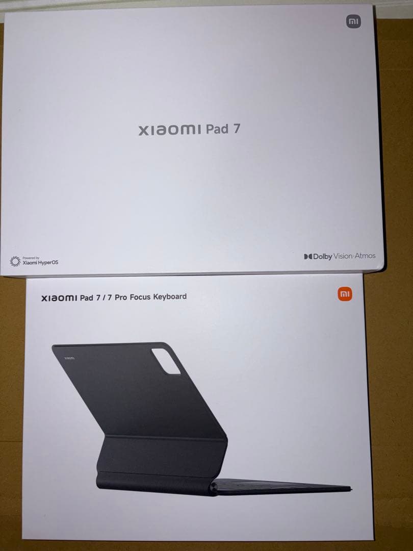 Androidタブレット本体 xiaomi pad 7 12GB+256GB + Focus Keyboard