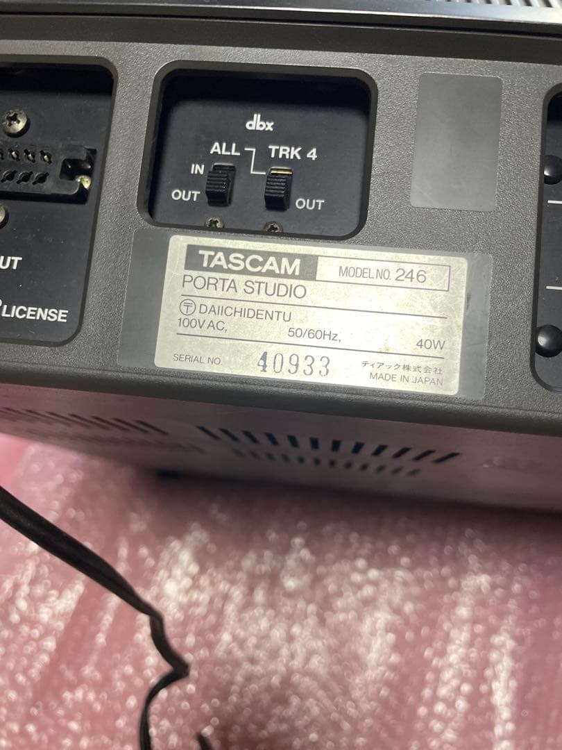 その他 TASCAM246
