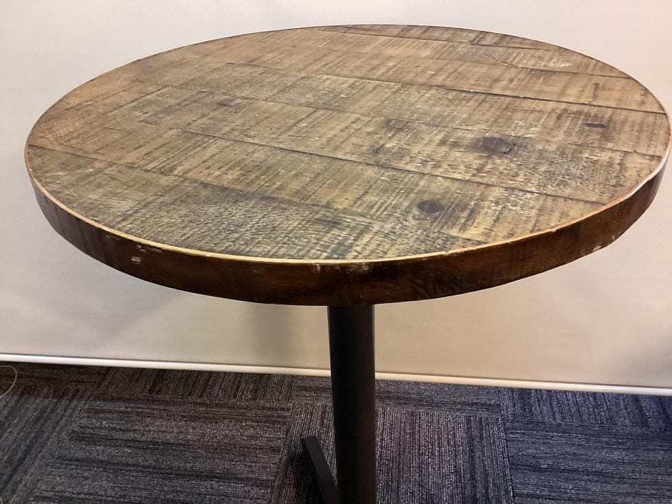 クラッシュゲート　トリップ　φ600　丸　カフェテーブル　ノットアンティークス