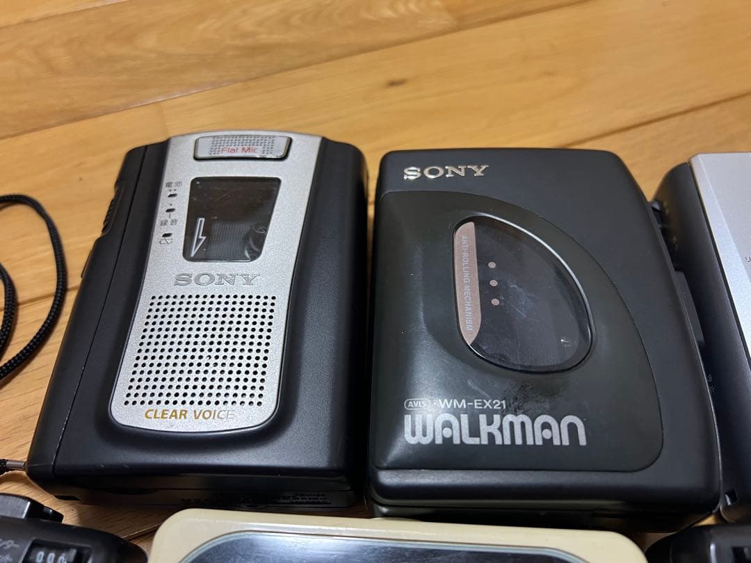 ジャンク品 SONY AIWA Panasonic カセットレコーダなど 9個