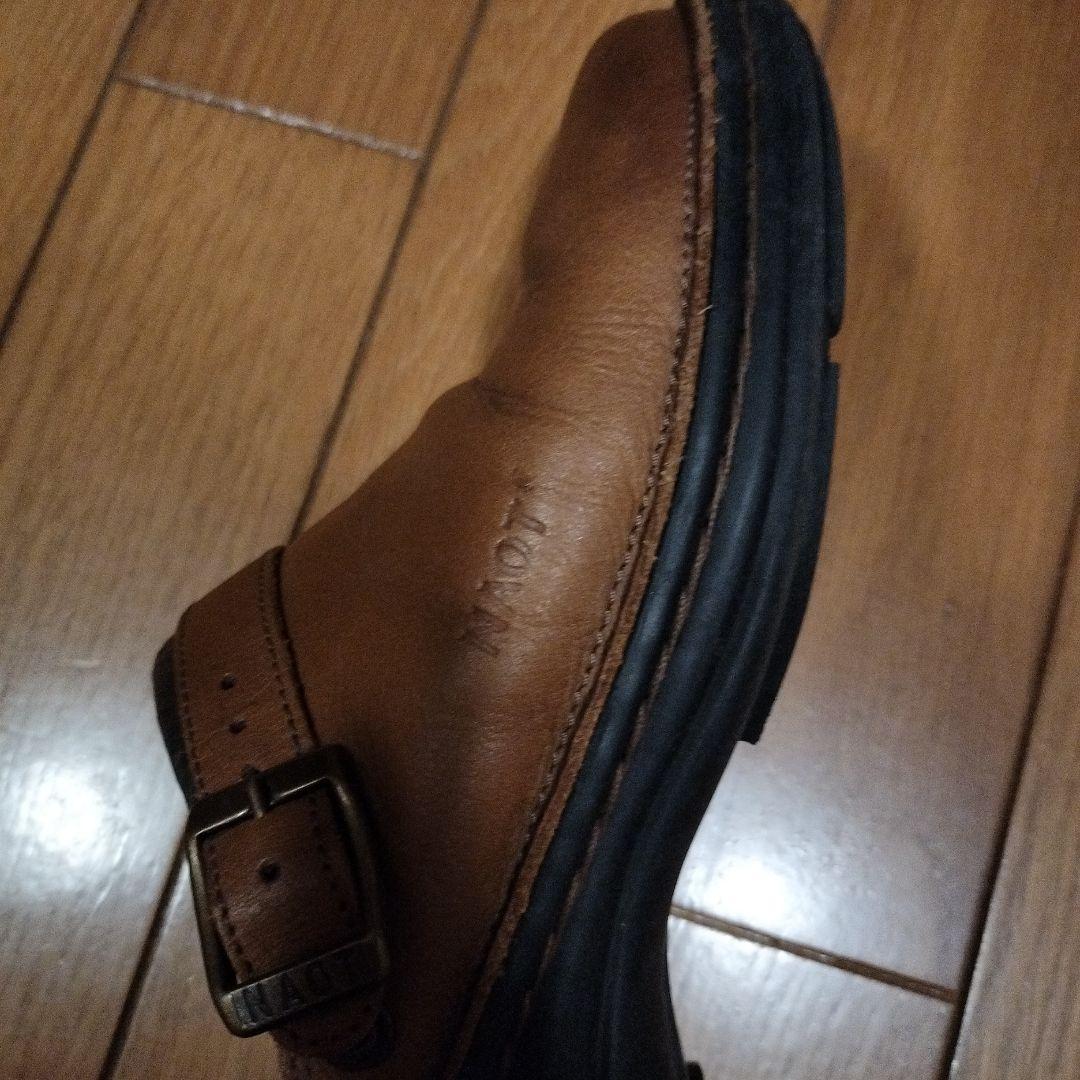 Naot ブラウンレザー サボサンダル37