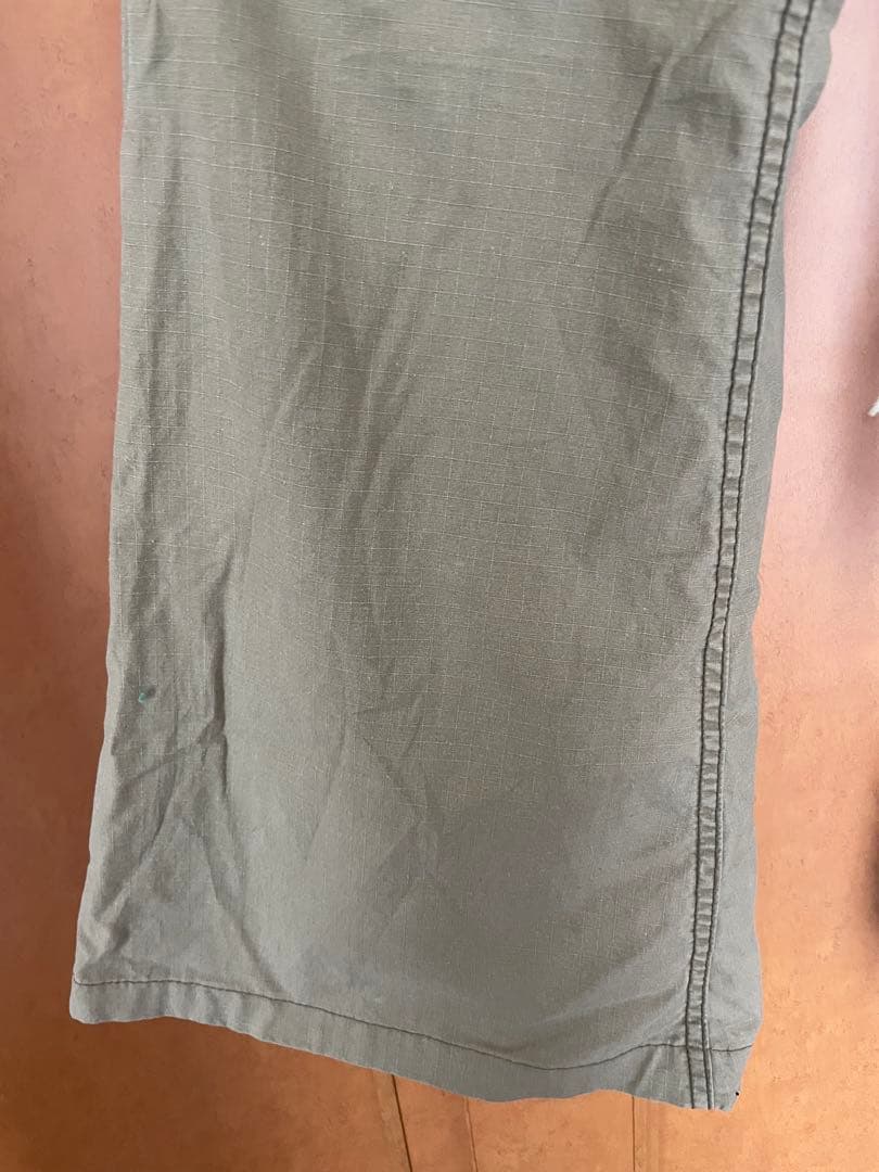 LGB カーキ フレアカーゴパンツ