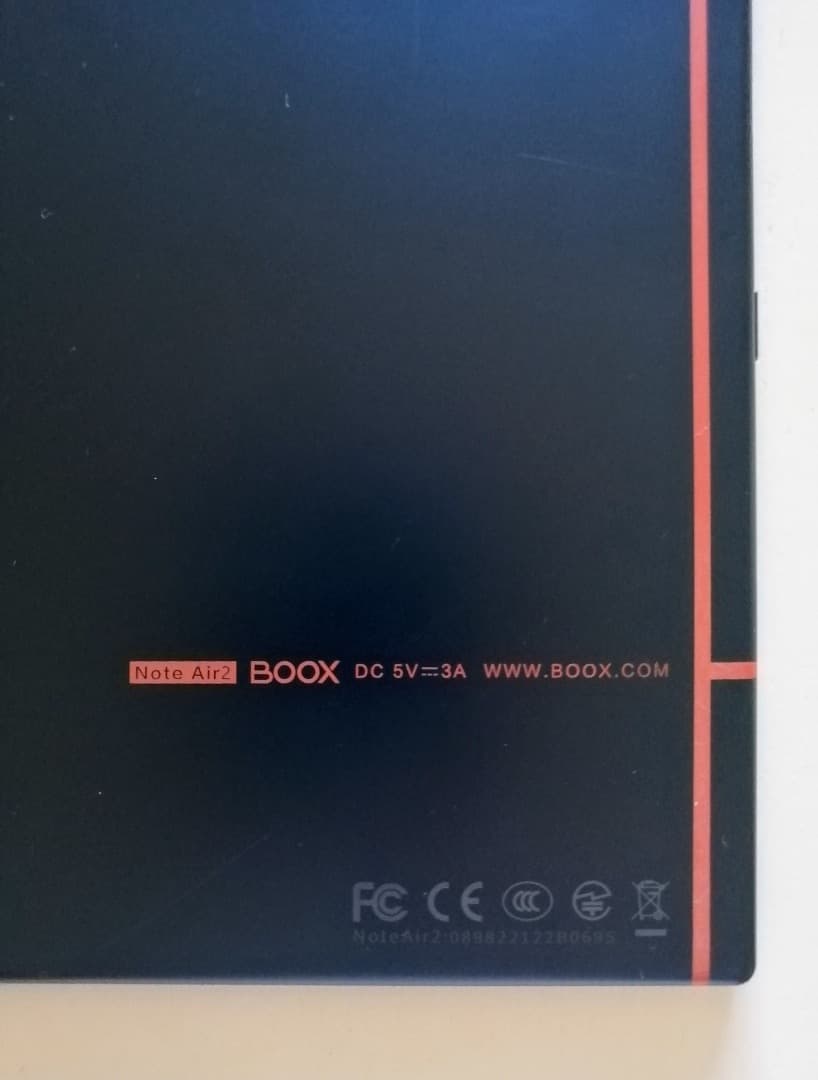 美品 Boox Note Air2 電子書籍リーダー Onyx