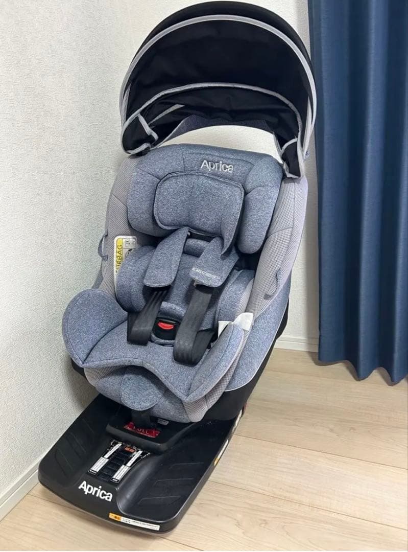 【ISOFIX対応】Aprica クルリラ 回転式 新生児 清掃済 即使用可