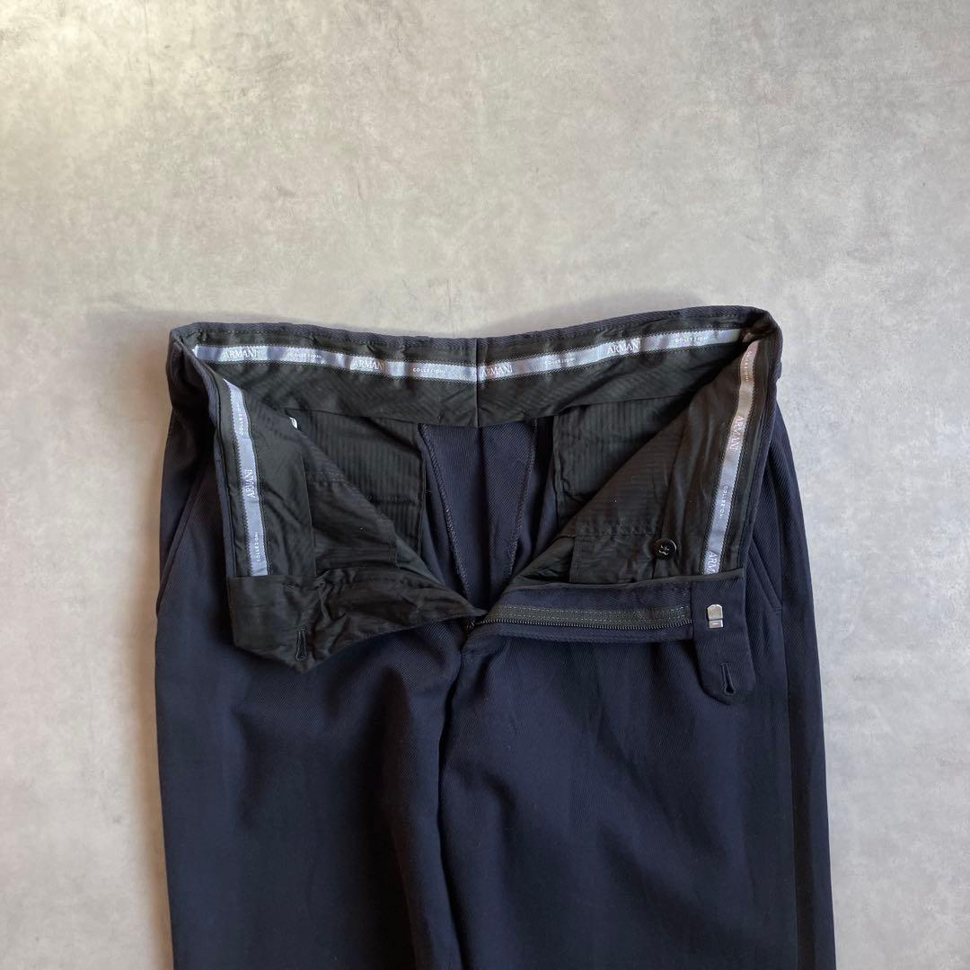 パンツ 00s armani wide straight slacks pants