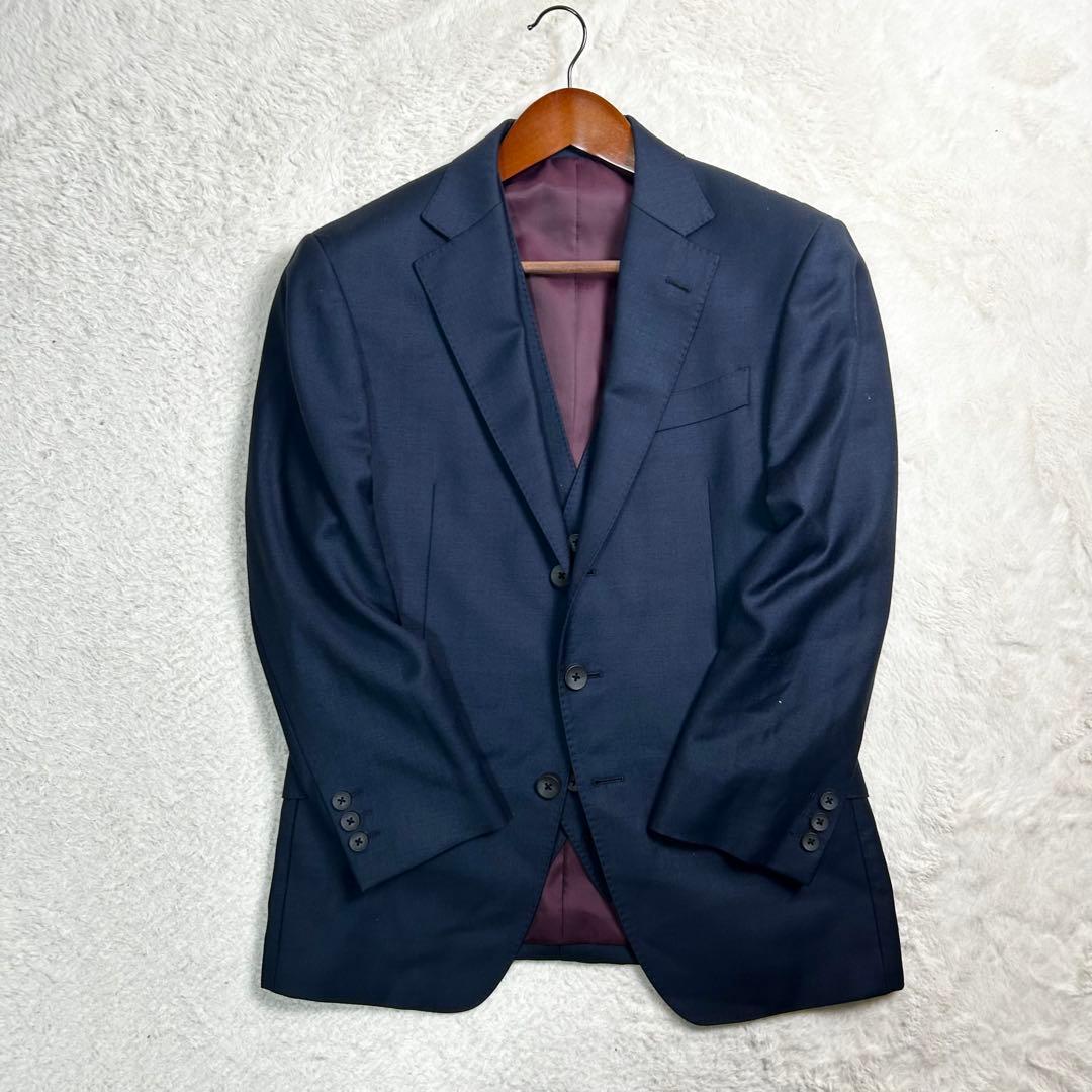 超高級　GINZA GLOBAL STYLE 3ピース　ゼニア　オーダースーツ