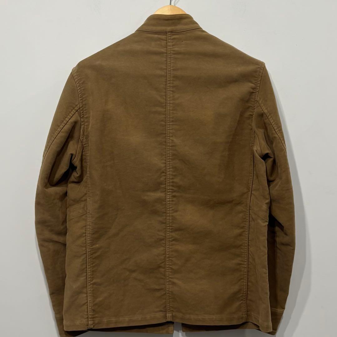 フランス製 ワーカーズ モールスキン カバーオール ユーロ ワークジャケット 3
