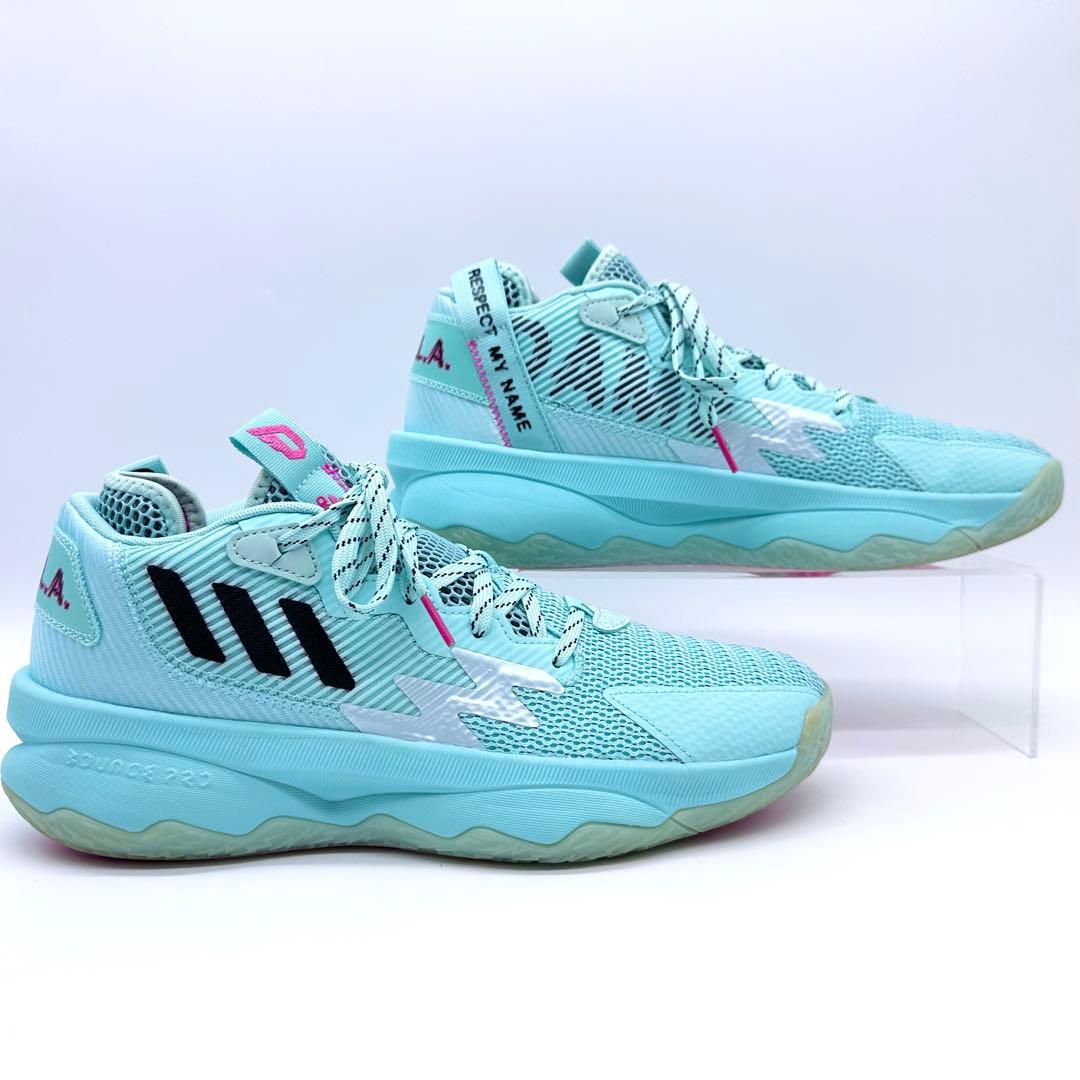 極美品✨アディダス Dame8 \"リスペクト\" バスケットボールシューズ 27