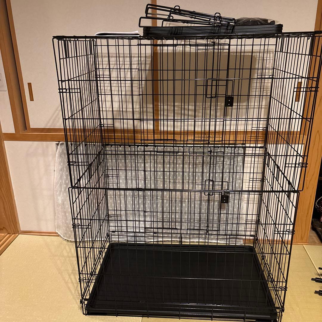 値下げ！新品　未使用　Amazon Basics 3段キャットケージ