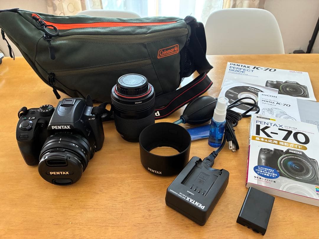 PENTAX K-70 レンズ２本セット 付属品多数