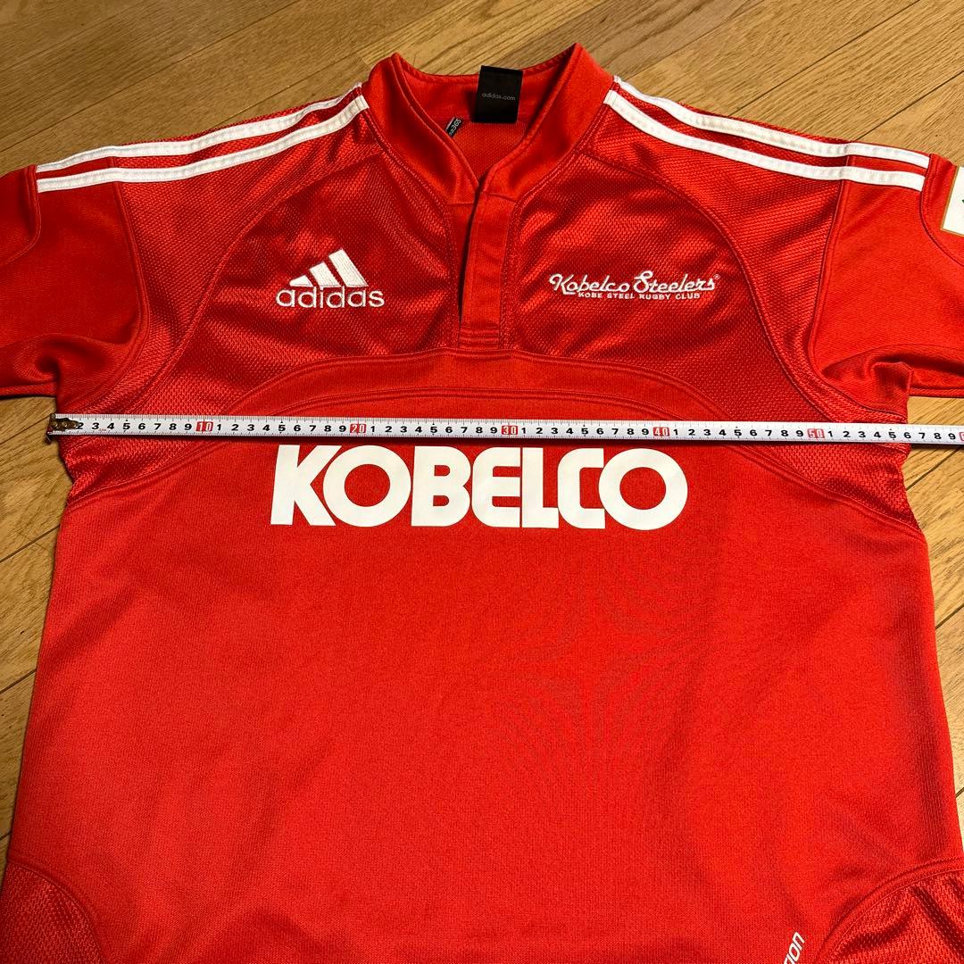 日本製 adidas ラグビー 神戸コベルコスティーラーズ ユニフォーム