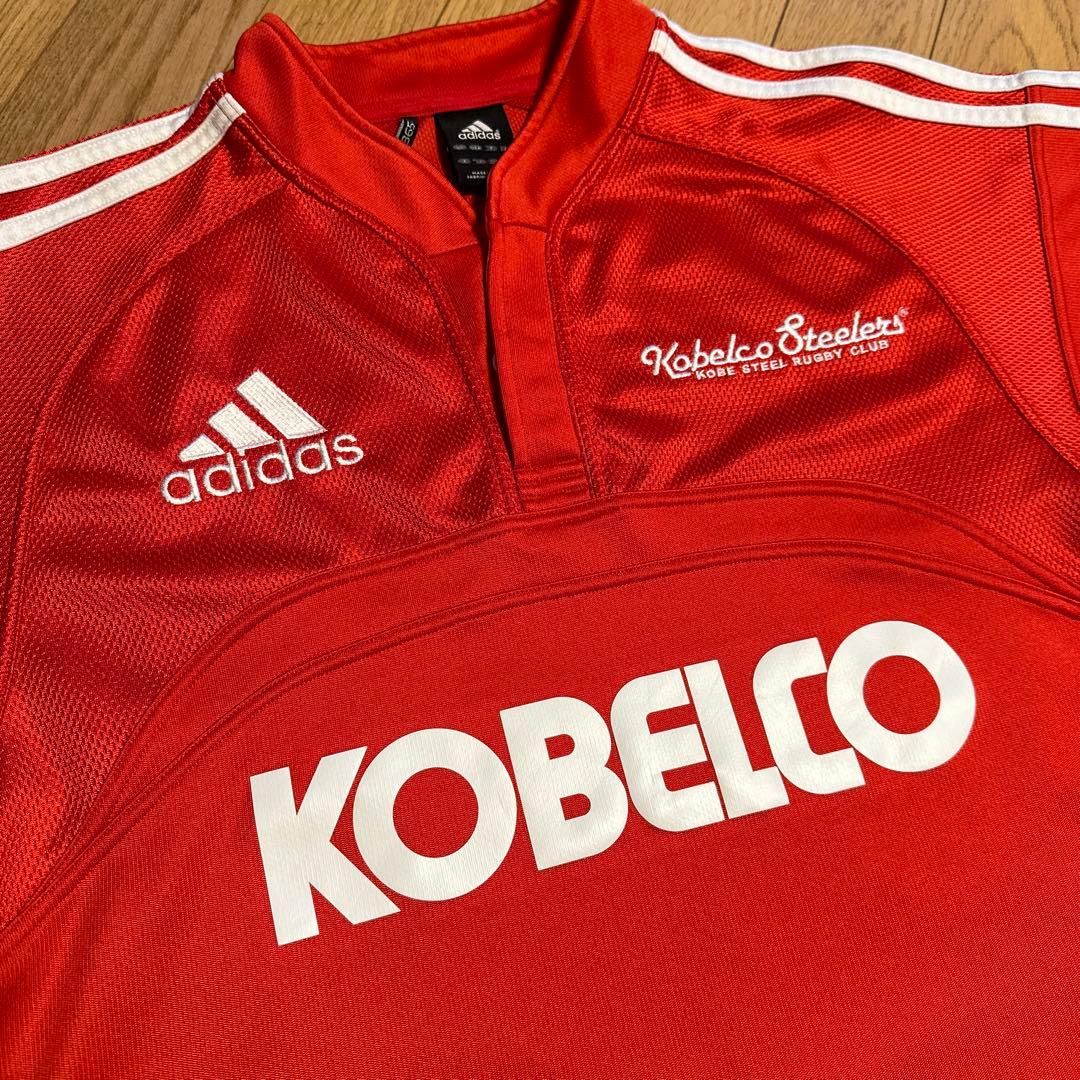 日本製 adidas ラグビー 神戸コベルコスティーラーズ ユニフォーム