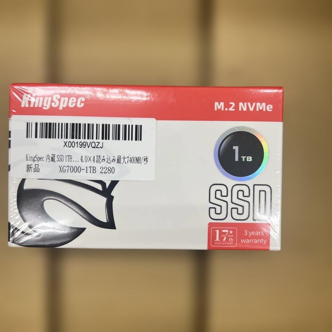 内蔵型SSD 201 KingSpec XG7000 1TB SSD