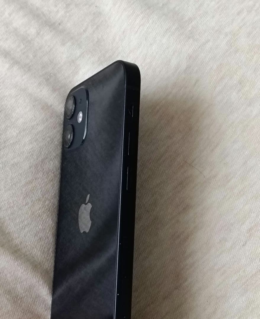 【美品】 iPhone 12 mini 64GB ブラック SIMフリー 傷なし