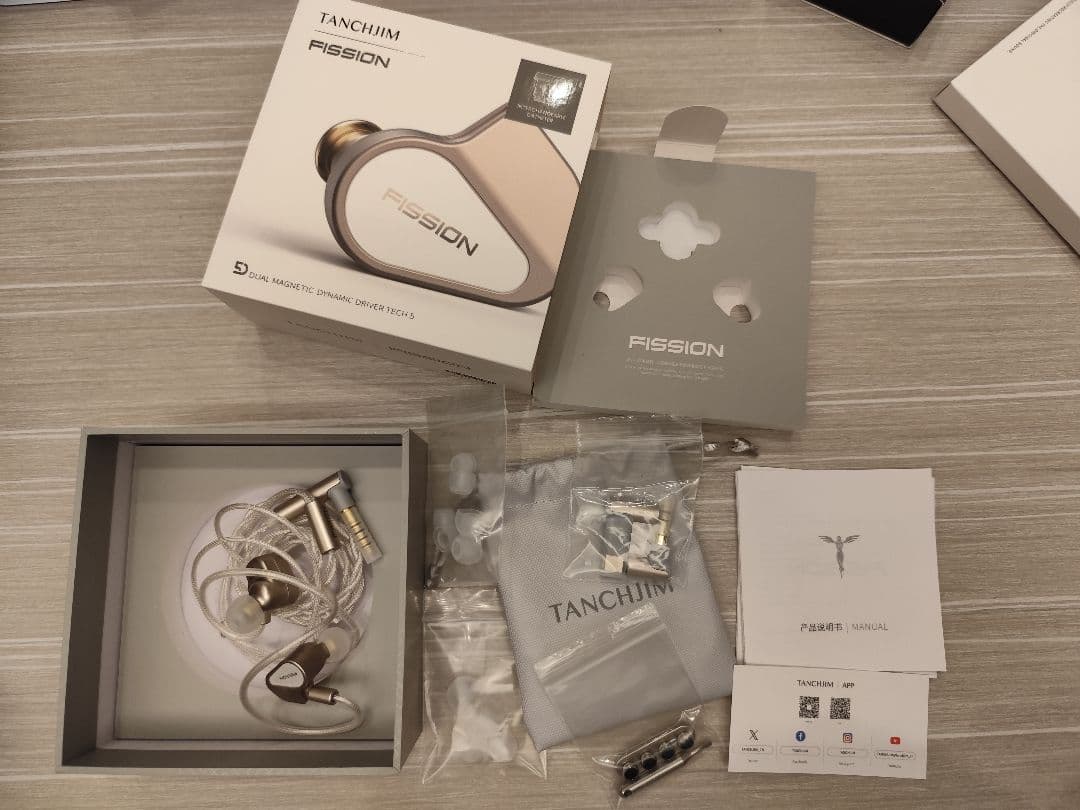 TANCHJIM FISSION 有線イヤホン