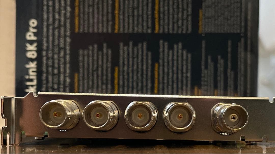 ビデオキャプチャー・キャプチャーボード BlackmagicDesign DeckLink 8K Pro