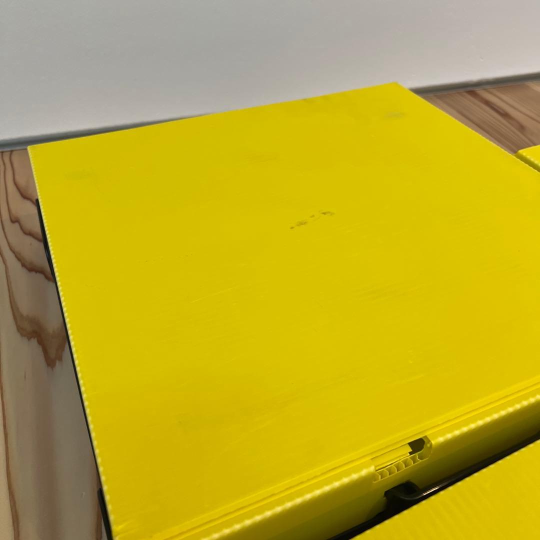 TOWER RECORDS コンテナ タワレコ イエロー　3個