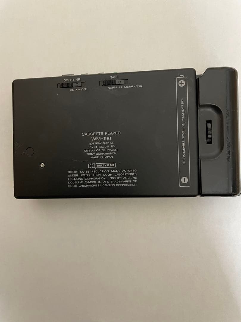 SONY WALKMAN WM-190 カセットプレーヤー 2個セット