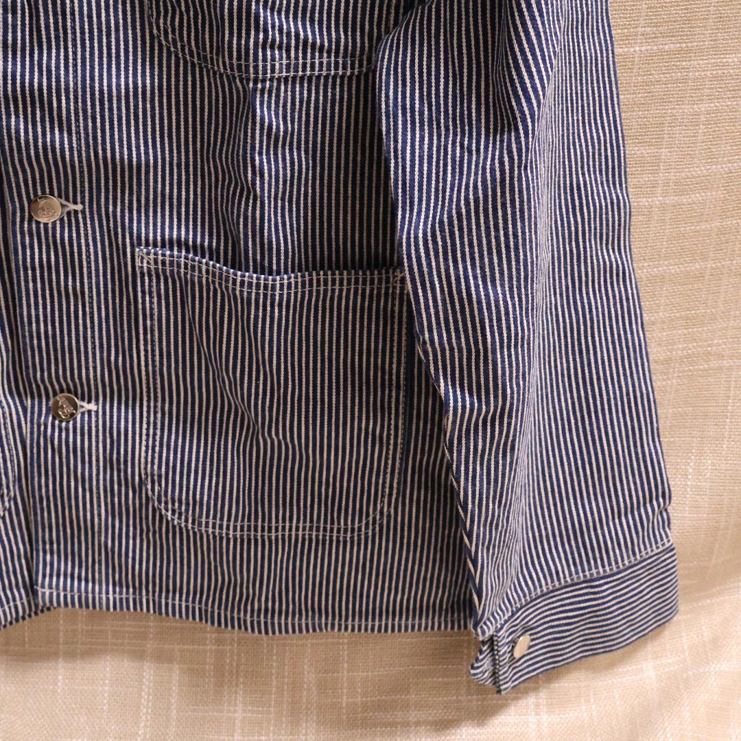 ポインターヴィンテージ 1990's ヒッコリーカバーオール us L(xl)